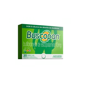 Buscopan 10mg - Caixa com 20 Drágeas