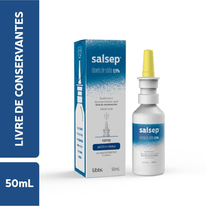 Salsep 9mg/mL Solução Nasal - Frasco com 50mL