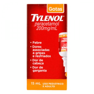 Tylenol 200mg/ml - 1 Solução Oral Gotas