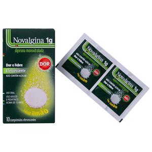 Novalgina 1000mg - 10 Comprimidos Efervescentes