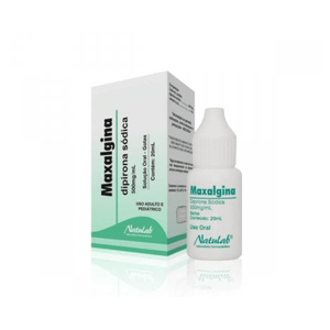 Maxalgina 500mg/mL Solução Oral (Gotas) - Frasco com 20 mL