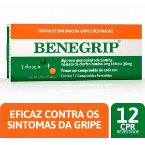 Benegrip - 12 Comprimidos Revestidos