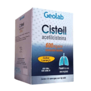 Cisteil 120mg/g Granulado - Caixa com 16 Envelopes