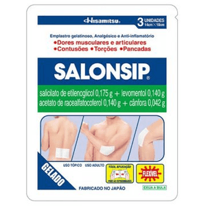 Salonpas Associação - 3 Adesivos Transdérmicos