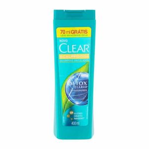 Shampoo Anticaspa Clear Detox Diário 400ml