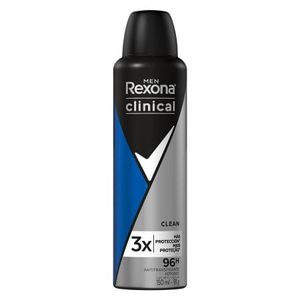 Desodorante Masculino Rexona Men Clinical Clear, Aerosol, 91g aerosol