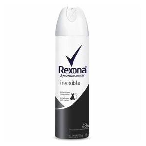 Desodorante Feminino Rexona Invisible aerosol com 150mL