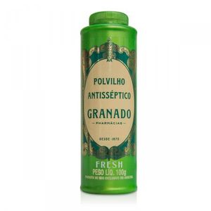 Polvilho Antisséptico Granado Fresh 3,0 + 0,352 + 17,602 + 11,735g Pó tópico - Frasco com 100 g