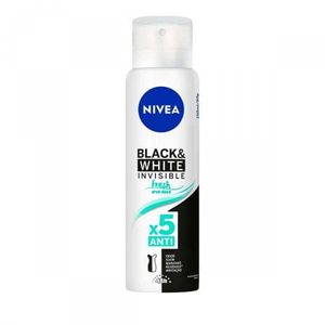 Desodorante Feminino Nivea Invisible For Black And White Fresh Aerosol 150ml