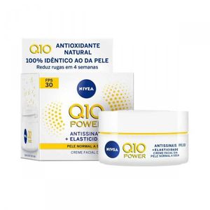 QQ10 Plus Antissinais Nivea Creme Facial Pele Seca Diurno 50G