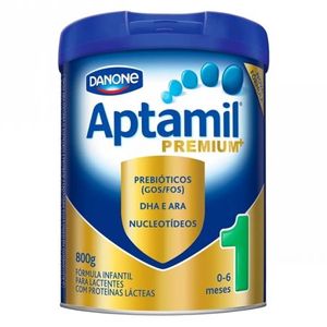 Fórmula Infantil Aptamil Premium 1 (0 a 6 meses) Lata 800G