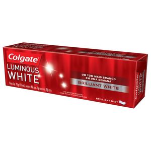 Pasta De Dente Colgate Luminous White Brilliant Mint Com 70g