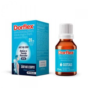 Dorflex 50mg/mL + 300mg/mL + 35mg/mL Solução Oral (Gotas) - Frasco com 20 mL