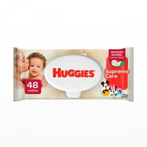 Lenço Umedecido Disney Baby Huggies Supreme Care Pacote 48 unidades