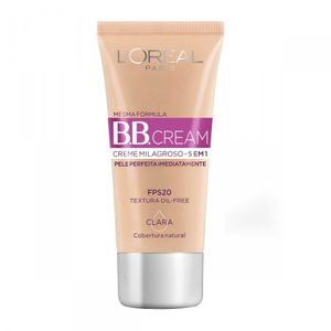 Bb Cream 5 em 1 Loréal Creme Claro FPS20 30mL