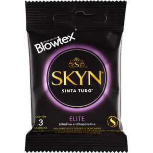 Preservativo Blowtex Skyn elite com 3 unidades