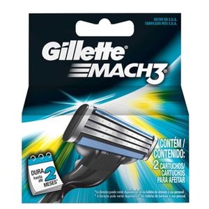 Carga Gillette Mach3 2 Unidades