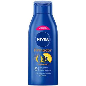 Q10 + VITAMINA C FIRMADOR NIVEA LOÇÃO PARA PELE SECA 400ML