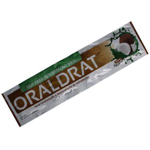 Oraldrat sais para reidratação oral sabor água de coco 4 envelopes