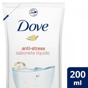 Sabonete Anti Stress Dove Agua Micelar Refil Liquido 200ml