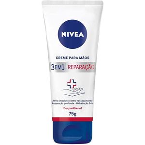 Nivea Creme para Mãos 3 em 1 Reparação 75G