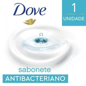 Dove Cuida E Protege Antibacteriano Sabonete Em Barra 90G