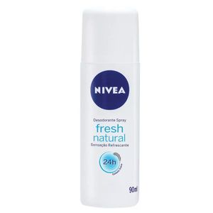 Desodorante Feminino Nivea Fresh Natural Spray Com 90ml