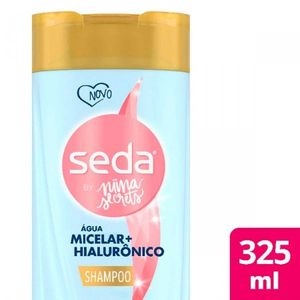 Shampoo Seda By Niina Secrets Água Micelar E Hialurônico Frasco 325Ml