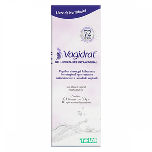 Vagidrat Gel Vaginal 30G + 10 Aplicadores Descartáveis