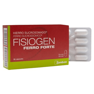 Fisiogen Ferro Forte 30 Cápsulas