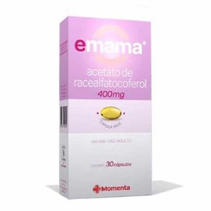 Emama 400mg Cápsula mole - Caixa com 30 Cápsulas