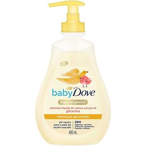 Sabonete Líquido Hidratação Glicerinada Da Cabeça Aos Pés Dove Baby Frasco 400Ml