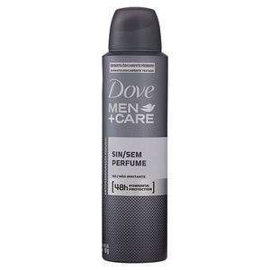 Desodorante Dove Men + Care Sem Perfume Aerosol, Aerosol, 89g