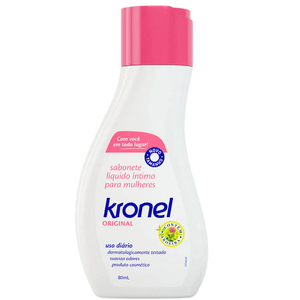 Kronel Original Sabonete Líquido Íntimo 80mL