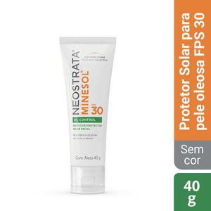 Protetor Solar FPS70 Neostrata Minesol Oil Control Cor Morena Mais 40G