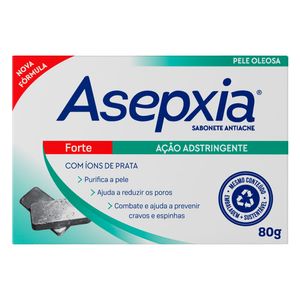 Asepxia Forte Sabonete em Barra 80G