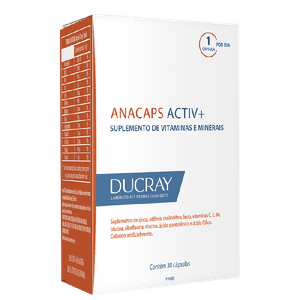 Ducray Anacaps Activ 30 Cápsulas