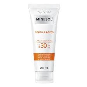 Protetor Solar FPS30 Neostrata Minesol Corpo E Rosto 200mL