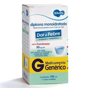 Dipirona Sodica 50mg/ml - 1 Solução Oral