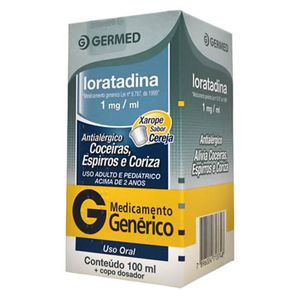 Loratadina 1mg/ml - 1 Xarope