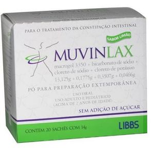 Muvinlax 0.1775 + 0.3507 + 0.0466 + 13.125g - 20 Pó para Suspensão