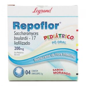 Repoflor 200mg/g - 4 Pó Oral