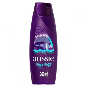 Shampoo Aussie Mega Moist Frasco 360Ml