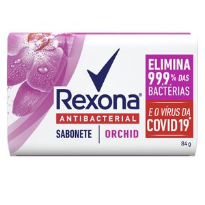 Rexona Antibacterial Orchid Sabonete em Barra 84G