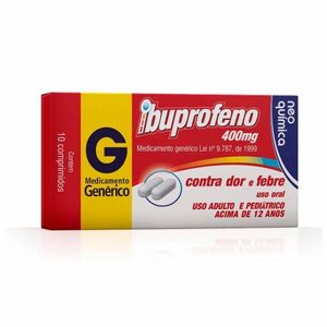 Ibuprofeno 400mg - 10 Comprimidos