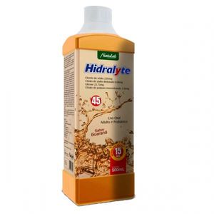 Hidralyte 22.75mg/mL + 0.98mg/mL + 2.05mg/mL + 2.16mg/mL Solução Oral Sabor Guaraná - Frasco com 500 mL