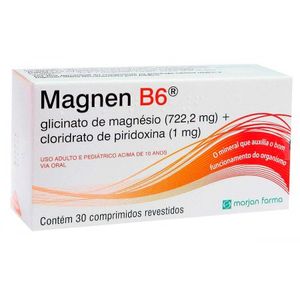 Magnen B6 722,22 + 1mg   30 Comprimidos Revestidos