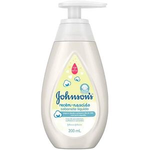 Sabonete Johnson'S Baby Recem-Nascido Liquido, líquido, 200mL