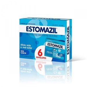 Estomazil 438MG/G + 462MG/G + 90MG/G Pó efervescente - 6 Envelopes com 5 g