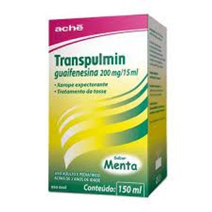 Transpulmin Xarope Adulto 200mg/15ml Sabor Menta - Frasco com 150mL